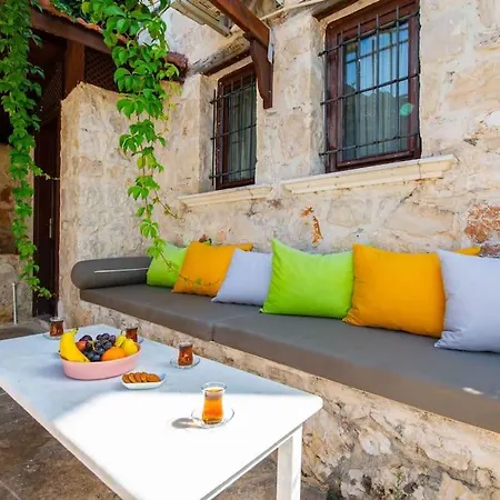 Βίλα Marsilya Is Stone House For 8 People With A Magnificent Sea View In Kalkan