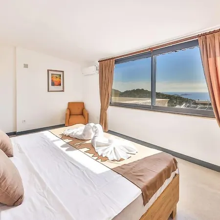 Marsilya Is Stone House For 8 People With A Magnificent Sea View In Kalkan Βίλα Κας