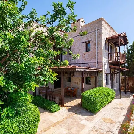 Marsilya Is Stone House For 8 People With A Magnificent Sea View In Kalkan Βίλα