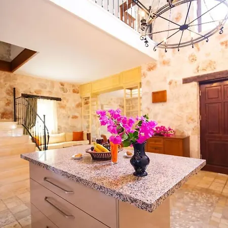 Marsilya Is Stone House For 8 People With A Magnificent Sea View In Kalkan * Kaş
